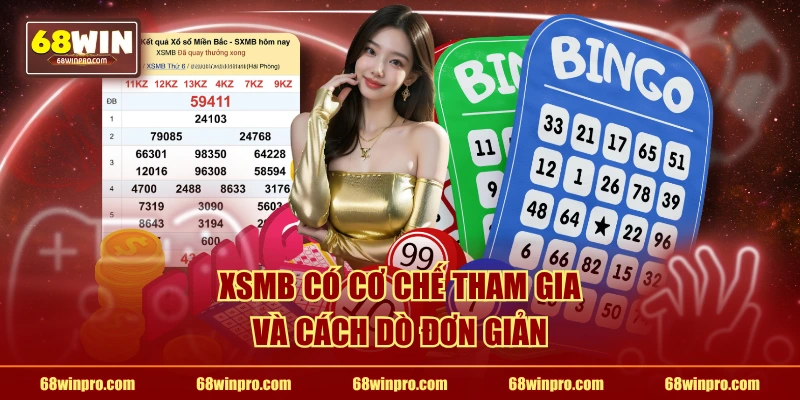 XSMB có cơ chế tham gia và cách dò đơn giản